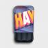 Recife Greetings From Havana Space Blue Leather Cigar Case - 3 Cigar Capacity