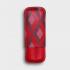 Recife Urbaine Poppy Red Leather Cigar Case - 2 Cigar Capacity