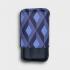 Recife Urbaine Space Blue Leather Cigar Case - 3 Cigar Capacity