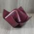 Savinelli Origami Leather Pipe Holder Stand - Burgundy (End of Line)