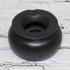 Ceramic Cigar Ashtray - Handmade By Val Pottery - Black - Small