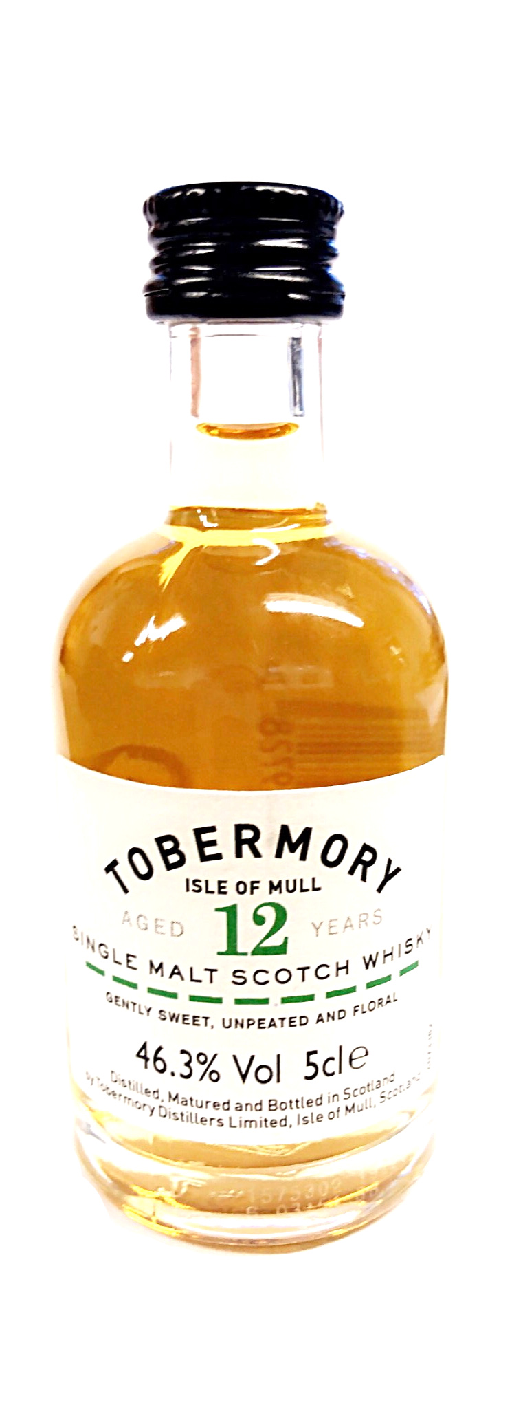 Tobermory 12 Year Old Miniature - 5cl 46.3%