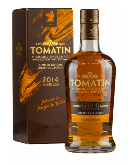Tomatin 10 Year Old 2014 Manzanilla Sherry Collection - 46% 70cl