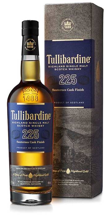 Tullibardine 225 Sauternes Cask Finish - 43% 70cl