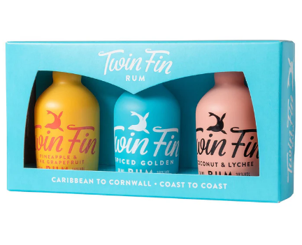 Twin Fin Rum 3x5cl Gift Pack