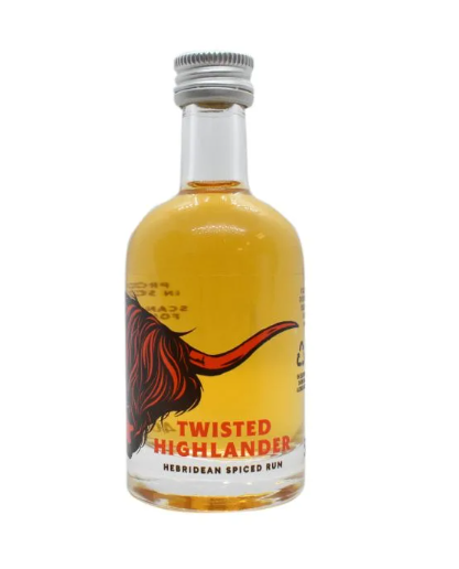 Twisted Highlander Hebridean Spiced Rum Miniature - 40% 5cl