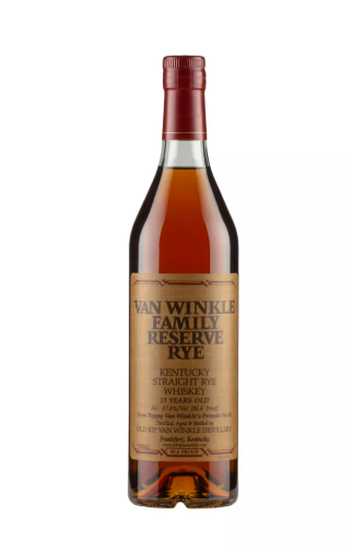 Van Winkle 13 Year Old Family Reserve Rye - 47.8% 70cl