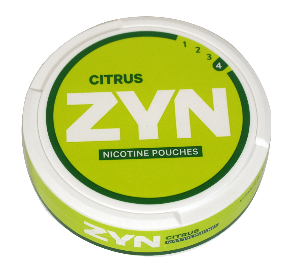 ZYN Tobacco Free Nicotine Pouch Citrus 6mg Can